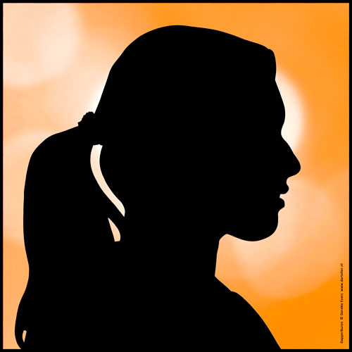 silhouet van Nasima